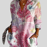 Claudia™ - Blusa suave com cobertura elegante