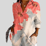 Claudia™ - Blusa suave com cobertura elegante