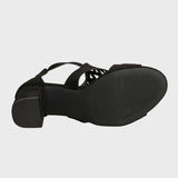 Savana™ – Sandálias de salto com recortes geométricos