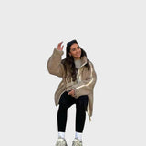 Adelisa™ - Casaco oversized polar
