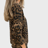 Elisa™ - Blusa Animal Print