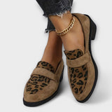 Zoe™ - Mocassins Padrāo leopardo