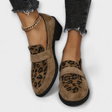 Zoe™ - Mocassins Padrāo leopardo