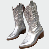Dina™ - Botas de cowboy metálicas