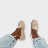 Estela™ - Mocassins de pele