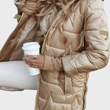 Concha™ - Casaco com capuz e acolchoado