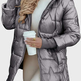 Concha™ - Casaco com capuz e acolchoado