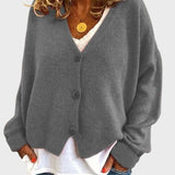 Ludovina™ - Cardigan simples e macio