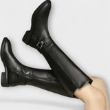 Carmo™ - Botas de Cano Alto em Pele