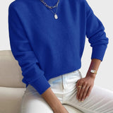 Luana™ - Camisola de malha de gola alta