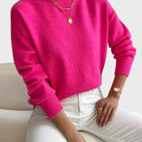 Luana™ - Camisola de malha de gola alta