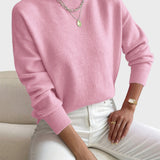 Luana™ - Camisola de malha de gola alta
