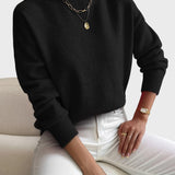 Luana™ - Camisola de malha de gola alta