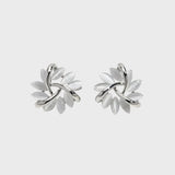 Efigénia™ - Brincos circulares com pétalas