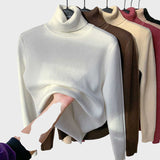 Lísia™ - Camisola de malha polar de inverno