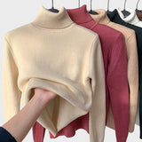 Lísia™ - Camisola de malha polar de inverno