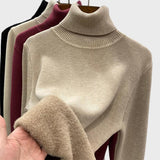 Lísia™ - Camisola de malha polar de inverno