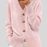Irís™ - Cardigan com botões em forma de coração