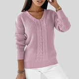 Célia™ - Camisola de manga comprida de malha